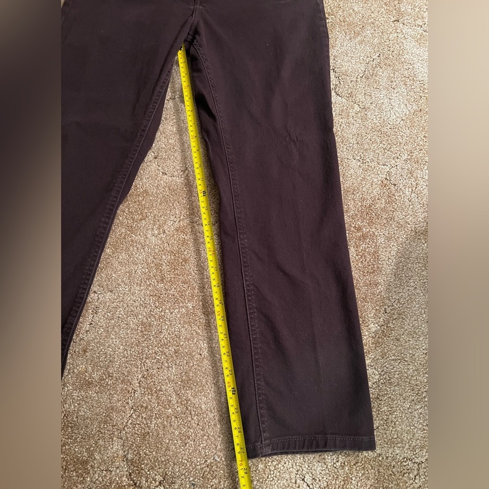 Brown Straight-Leg Pants - Picture 5 of 7
